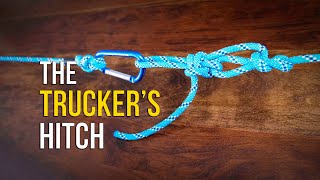 How to Tie the Truckers Hitch in UNDER 60 SECONDS  The BEST WAY to tie a Truckers Hitch knot [upl. by Navak]