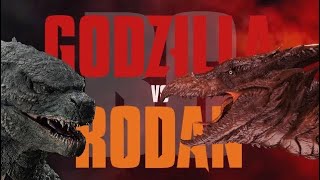 Godzilla BC  Godzilla vs Rodan [upl. by Tymon]