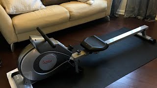 Sunny SFRW5515 Rowing Machine Review [upl. by Dall]