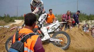 Stefan everts  hillclimb wonck  maxi freeride 2010 [upl. by Relluf]