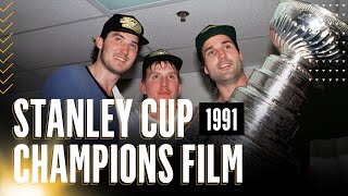 1991 Stanley Cup Champions Film  Pittsburgh Penguins [upl. by Nomzaj]