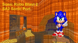 SRB2 22 Mod Unofficial SA2 Sonic Port [upl. by Aleihs]