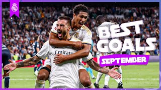 REAL MADRID  BEST GOALS SEPTEMBER 2023 [upl. by Richara]