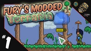 Furys Modded Terraria  Episode 1 Colossal Slime [upl. by Caralie]