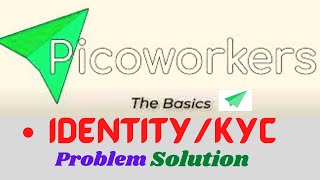 picoworkers kyc verification [upl. by Islehc129]