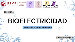 Física  Sesión 9  Bioelectricidad  Jhordan Quiliche  2024II [upl. by Gavra]