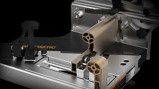 Powermatic Tenoning Jig Demo [upl. by Man579]