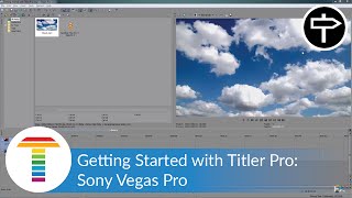 Getting Started with Titler Pro in Sony Vegas Pro [upl. by Ritch]