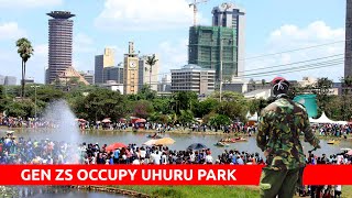 🔴LIVE GEN Z OCCUPY UHURU PARK [upl. by Jacinto250]