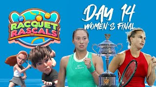 LIVE  Womens Singles Final Sabalenka v Zheng  AO Racquet Rascals Day 13  Australian Open 2024 [upl. by Uzzial]