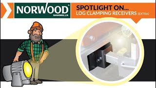 Sawmill SPOTLIGHT on Log Clamping Receivers for the LumberPro HD36 review by Dave Boyt [upl. by Lorre296]