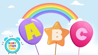 ABC Balloons Song  Nursery Rhymes and Songs [upl. by Covell]