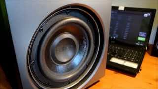 Edifier S530D  Bass Test HD  slow motion [upl. by Lavinie]