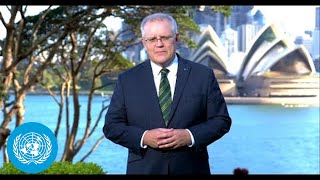 🇦🇺 Australia  Prime Minister Addresses General Debate 75th Session [upl. by Jamal]