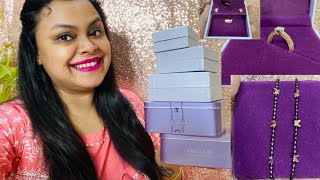 Gold jewellery haul  Online gold shopping  With weight and price  CaratLane review [upl. by Nyltyak608]