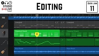 How to edit tracks in GarageBand iOS iPhoneiPad [upl. by Kwang]