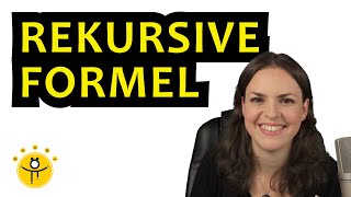 REKURSIVE FORMEL aufstellen – rekursive Folgen bestimmen Beispiele [upl. by Shirlene448]