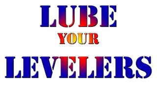 RV Maintinence Tip Lube your hydraulic Levelers [upl. by Zerat]