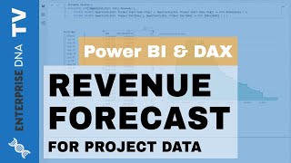 Revenue Forecast Techniques For Project Data  Power BI Insights wDAX [upl. by Eyram21]