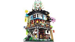 The LEGO Ninjago Movie Set 70620  Ninjago City  Unboxing amp Review deutsch [upl. by Aiderfla98]