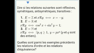 TD2  Exercice corrigé sur les relations [upl. by Waring]