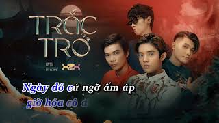 Trắc Trở KARAOKE CÓ RÁP beat chuẩn [upl. by Trella512]