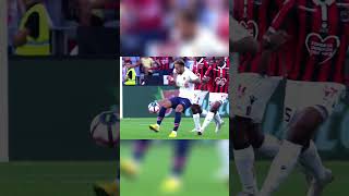 Neymars Magic Nutmeg amp Near Miss Goal [upl. by Hareemas]