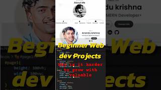 Portofolio website html css  Free more Projects Beginner [upl. by Devine]