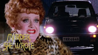 Drunk Driver Outside The Theatre  Murder She Wrote [upl. by Averir]