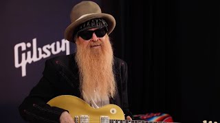 Billy F Gibbons Demos The New Gibson 1957 Goldtop Reissue VOS [upl. by Krever196]