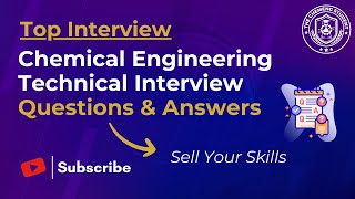 Chemical Engineering Technical Interview Questions amp Answers [upl. by Cataldo52]