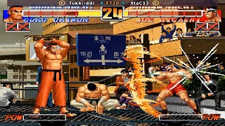 Fightcade 👊 The King Of Fighters 96 👊🏾 Tokkiddi 🇰🇷 Vs XtaC13 🇰🇷 FT10 👊 [upl. by Esirahs793]