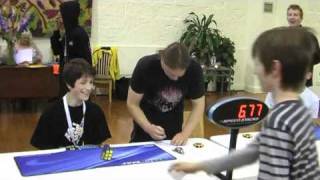 Rubiks cube former official world record 677 seconds Feliks Zemdegs [upl. by Assirrec]