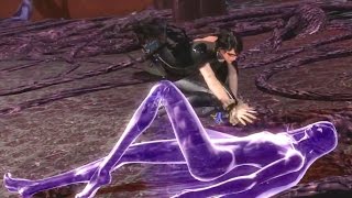 Cereza Liberates Jeanne Devoured by Crazy Monster Alraune Bayonetta 2 [upl. by Haldeman]