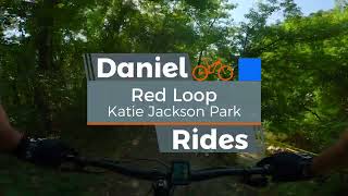 Red Loop  Full Trail Mountain Biking DFW [upl. by Relyt631]