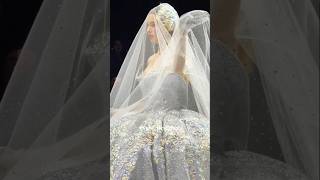 Most beautiful amp expensive wedding dress everfashion dress weddingdress shortvideos viralvideo [upl. by Kowatch]