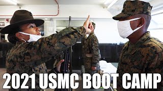 2021 US Marine Corps Recruit Training  Marine Corps Recruit Depot San Diego [upl. by Swayder503]