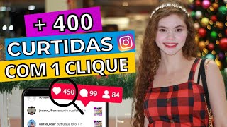 🔴 400 CURTIDAS NO SEU INSTAGRAM GRÁTIS usando 2 sites CURTIDAS POR HORA instagram curtidas like [upl. by Moriah666]