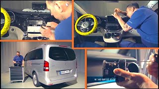 VClass Radio Upgrade How to Remove amp Install Your MercedesBenz Vito Radio [upl. by Ittam]