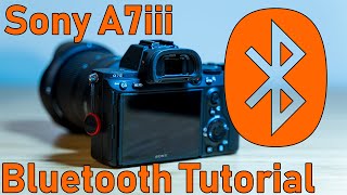 Sony A7iii Bluetooth Pairing tutorial [upl. by Cheng]