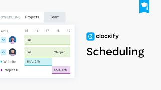 Clockify Tutorial Scheduling [upl. by Krakow770]