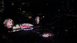 Viva La Vida Coldplay Live 2023 Seattle 4K [upl. by Ymmik]