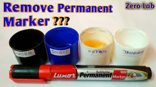 Permanent Marker Removal  Remove Permanent Marker From Plastic [upl. by Fortune]