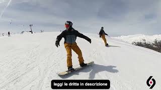 UN 180° CON LO SNOWBOARD IN PISTA [upl. by Dominus]