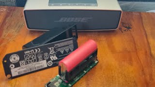 BOSE SoundLink Mini  How to open battery cover [upl. by Goulden]