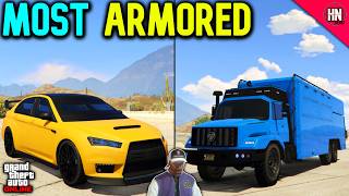 15 MOST ARMORED VEHICLES In GTA Online 2025 [upl. by Hameerak]