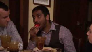 Parks and Recreation  Aziz Ansari  This Is How You Eat It [upl. by Aerdua615]