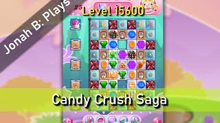 Candy Crush Saga Level 15600 [upl. by Ahsim]