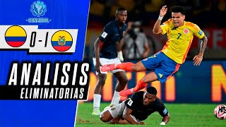 COLOMBIA vs ECUADOR 01  Eliminatorias Sudamericanas  Resumen y Analisis [upl. by Oyek952]