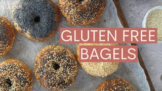 GLUTEN FREE BAGELS  Easy New York bagels recipe [upl. by Martres869]